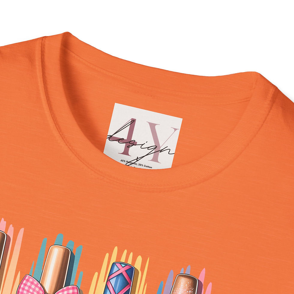 Thumbnail: Softball Mama T-Shirt — Cute Bat & Glove Softball Mom Tee