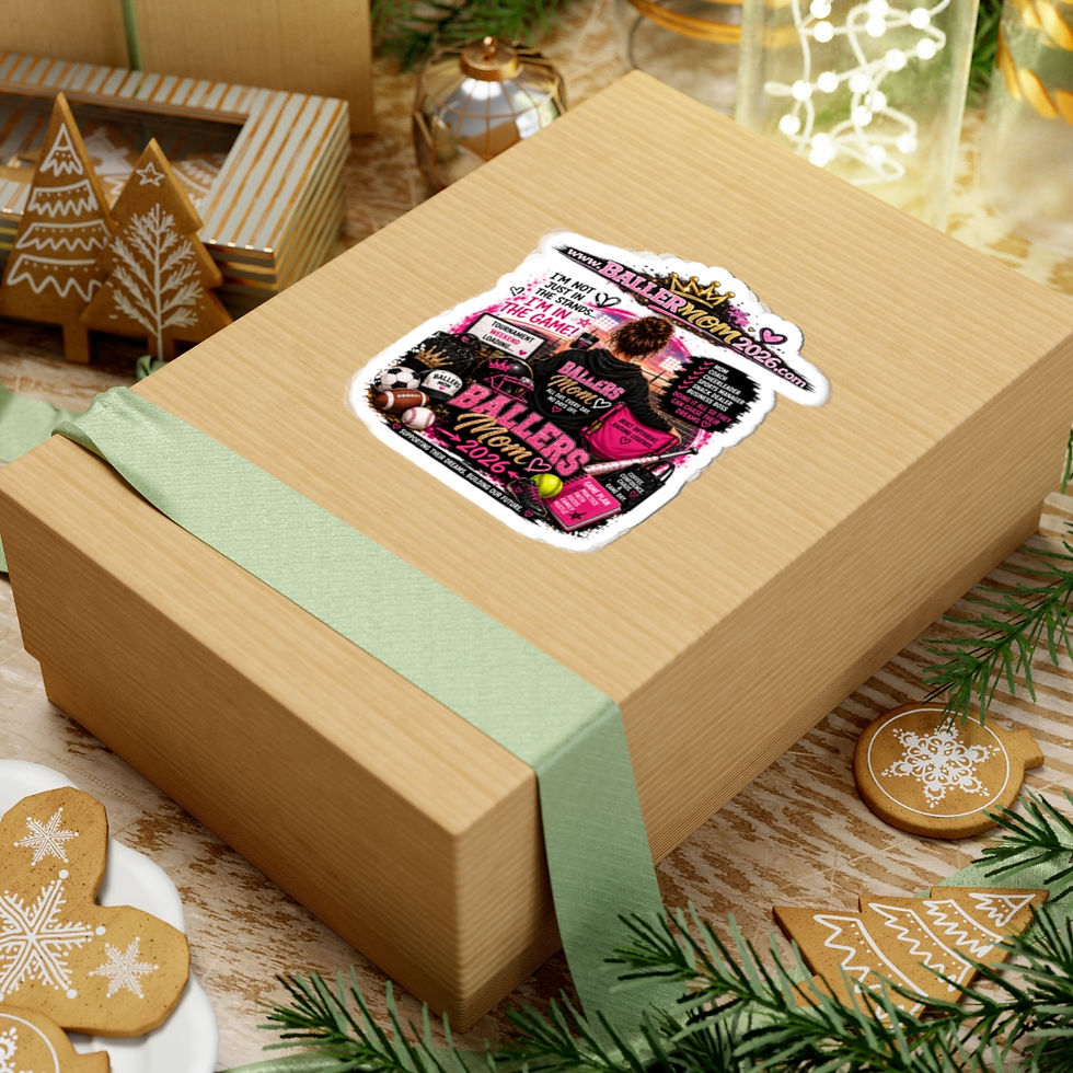 Thumbnail: Ballers Mom 2026 Kiss-Cut Sticker