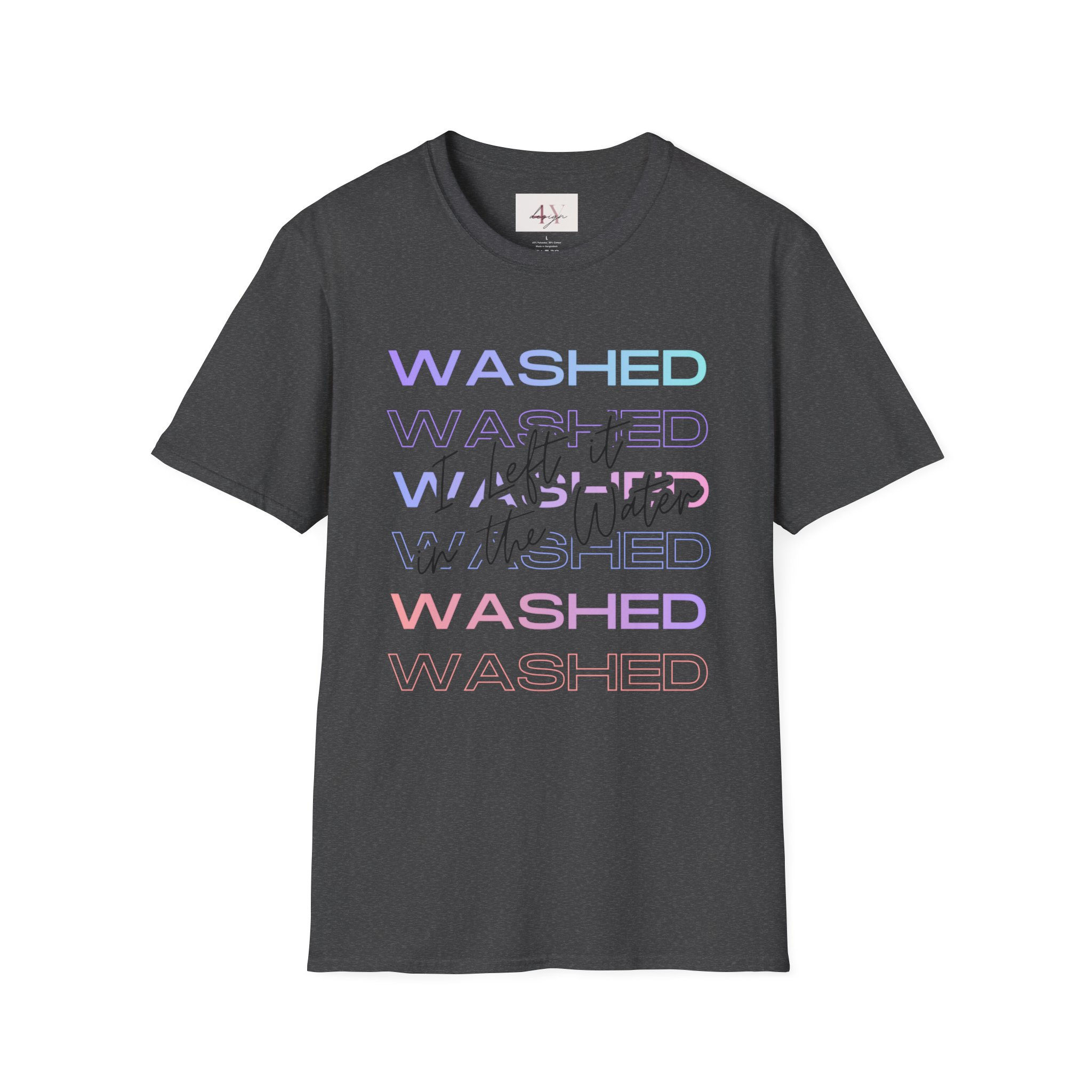 Washed in the Water T-Shirt — Pastel Faith Graphic Tee