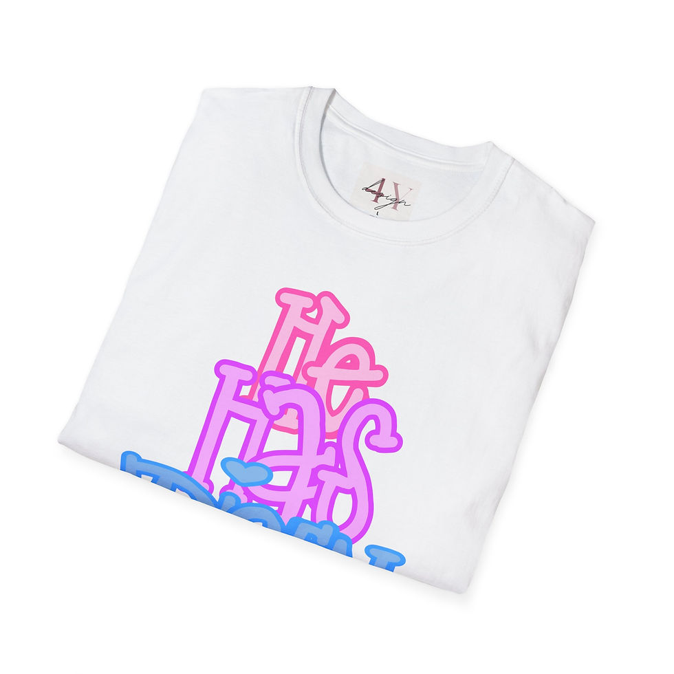 Thumbnail: He Has Risen T-Shirt — Pastel Easter Christian Tee