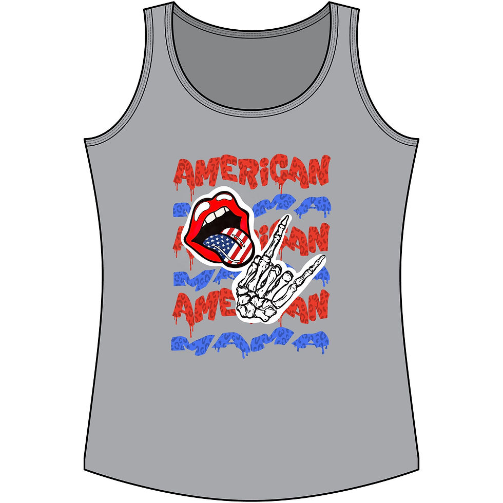 Thumbnail: American Mama Rock Patriotic Tank Top