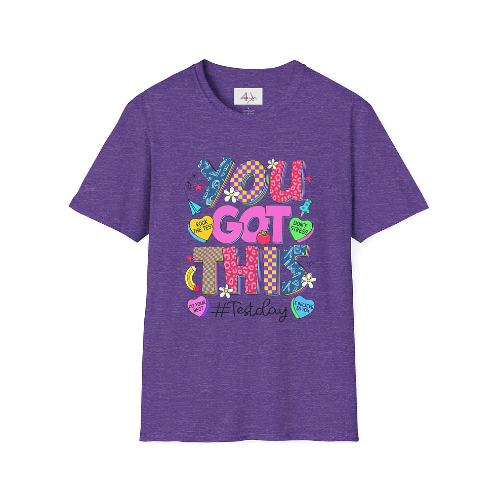 Thumbnail: You Got This Test Day T-Shirt — Encouraging Exam Prep Tee