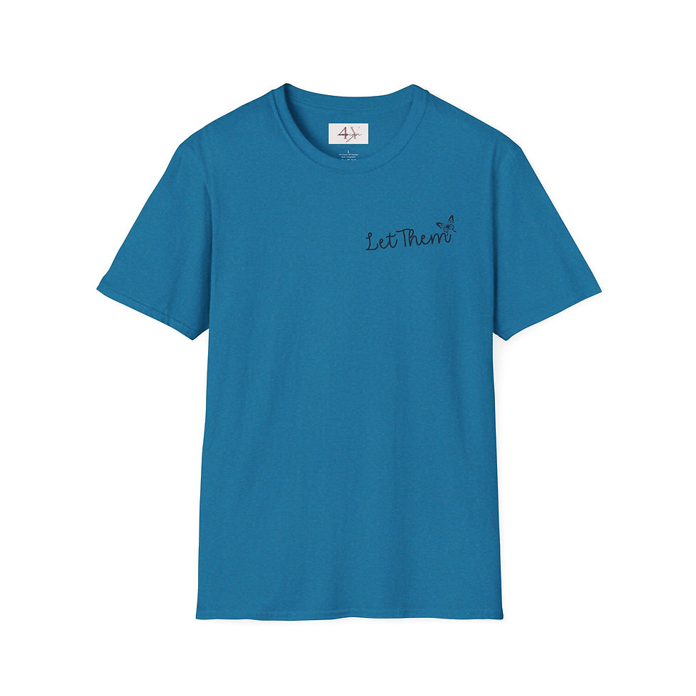 Thumbnail: Let Them T-Shirt — Handwritten Inspirational Quote Tee