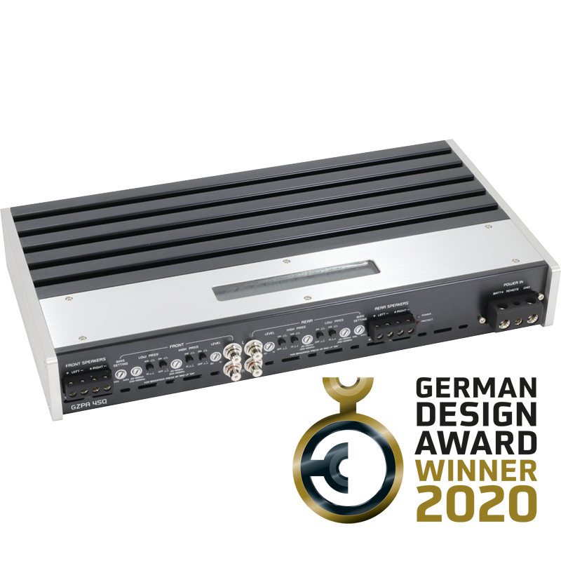 Ground Zero GZPA 4SQ 4-Channel High-Performance SQ Amplifier