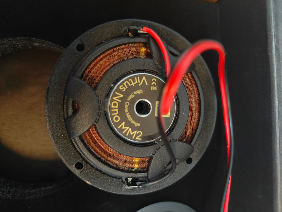 Thumbnail: Morel Virtus Nano Carbon  Component Speaker