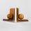 Thumbnail: Mid Century Wooden Bookends