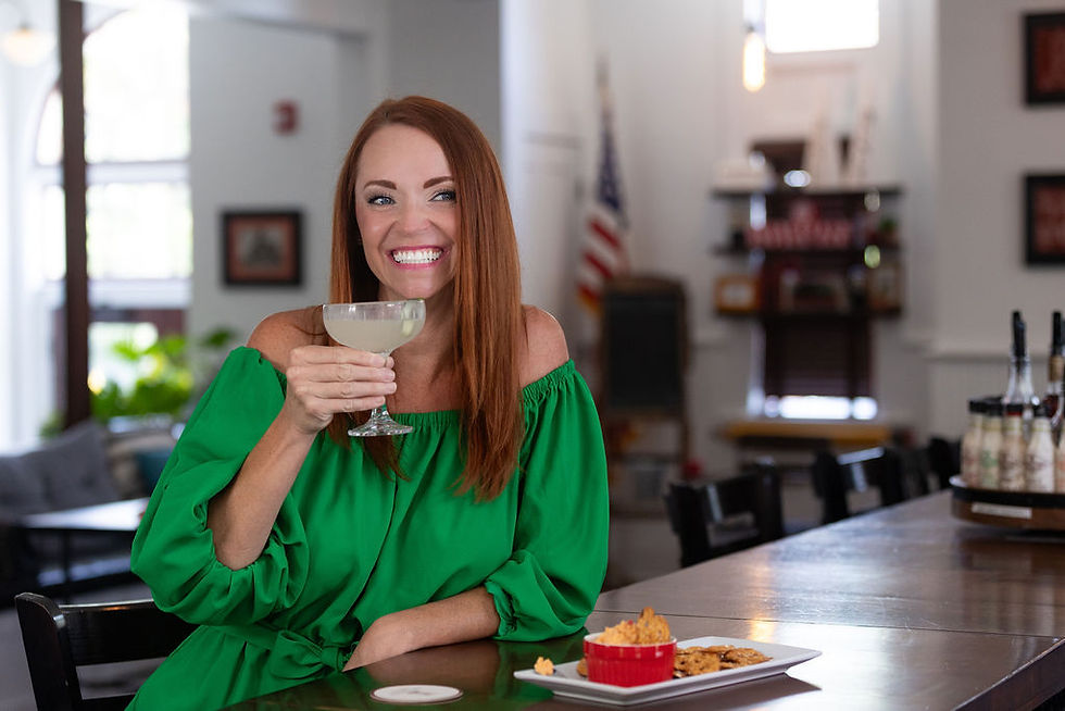 Jen recommends happy hour at The Principal's Office Bar in Fernandina Beach.