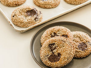 Sesame Miso Chip Cookies