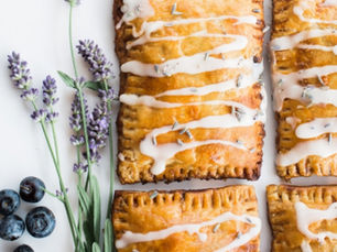 Blueberry-Lavender Pop Tarts