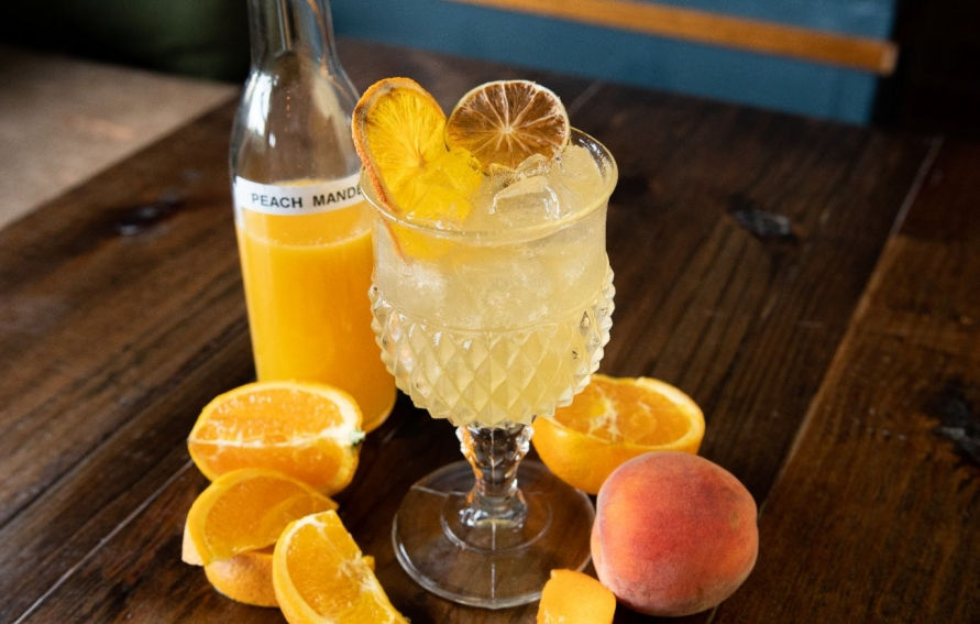 Peach Mandarin White Sangria