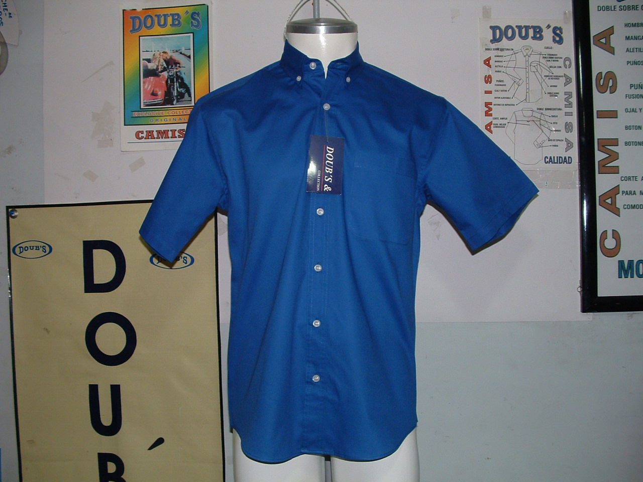 Camisas Color Azul Rey