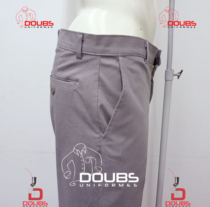 Miniatura: Pantalones En Gabardina Stretch costado der cercas