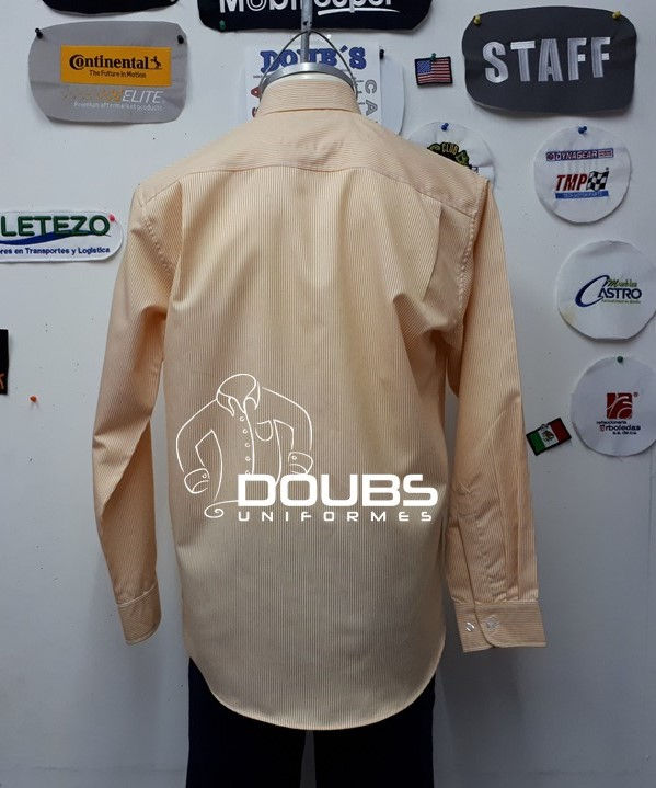 Miniatura: Camisas mil rayas 2 amarillo espalda