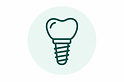 Ícone Minimalista de Implante Dentário.png