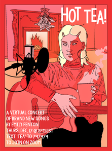 Hot Tea Digital Promotional Poster