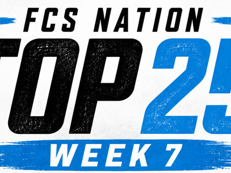 South Dakota State leads the Week 7 FCS Nation Top 25 rankings as Tarleton State, Youngstown State and Northern Arizona shake up the 2026 FCS football poll.