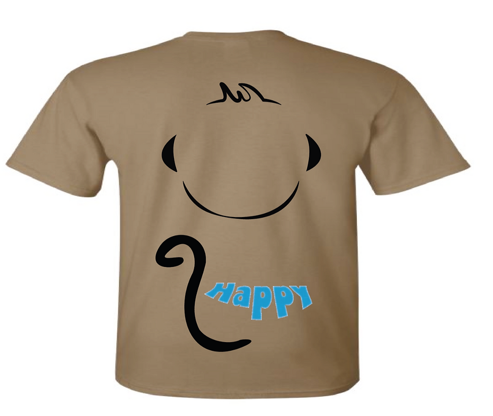 Thumbnail: Happy Monkey  - Boy T-shirt