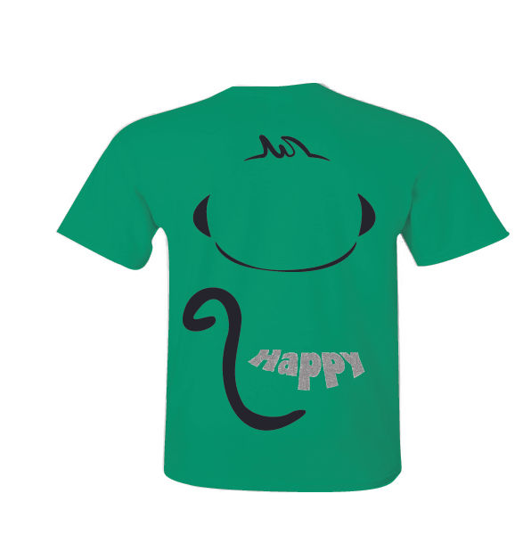 Thumbnail: Happy Monkey  - Boy T-shirt