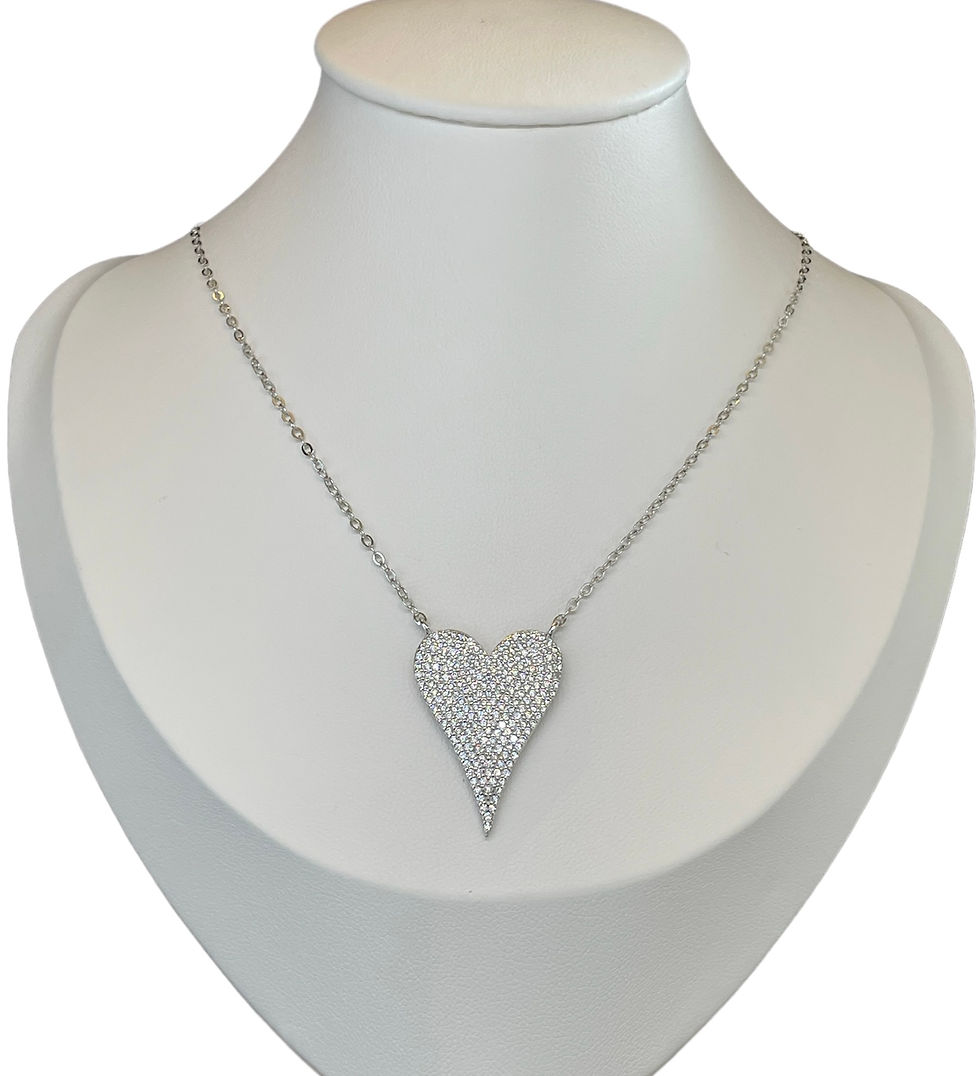 All My Love Large Heart Necklace