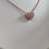 Thumbnail: Oh My Heart Rose Toned Necklace