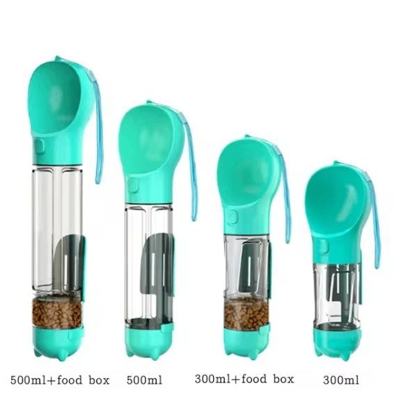 Miniatura: 3-in-1 Portable Dog Water Bottle and Food Dispenser