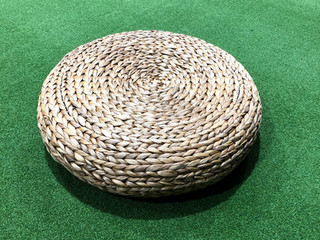 Rattan Ottoman