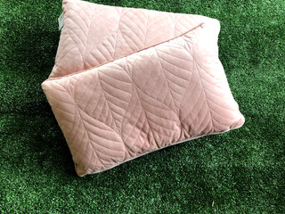 Pink Velvet Cushion