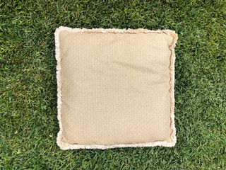 Large Beige Cushion