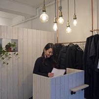 Interior fit out for Shunji Hail Salon in Covent Garden, London