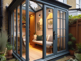HOW MUCH GLAZING IS ALLOWED IN AN EXTENSION?