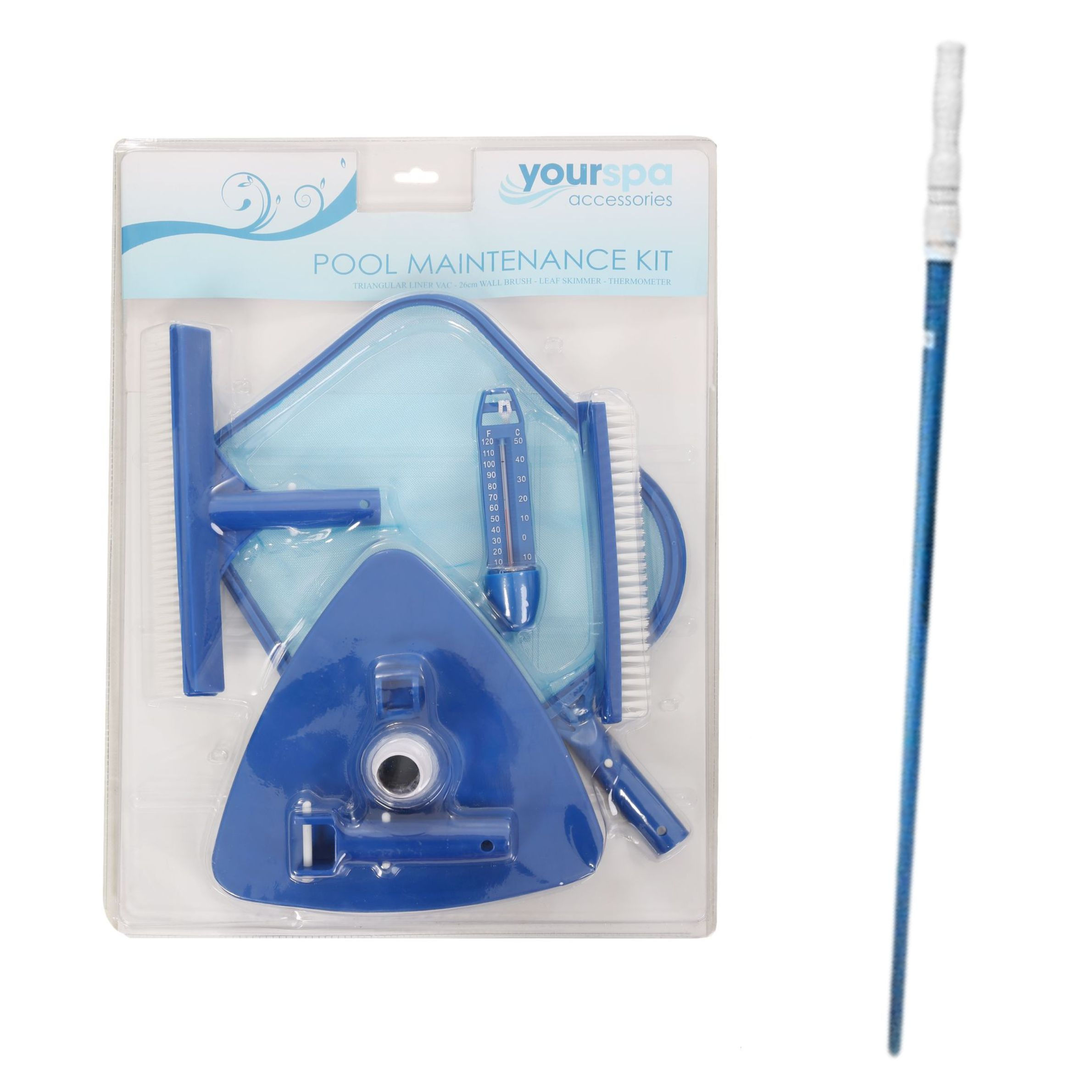 Yourspa Pool Maintenance Kit + Telescopic Pool