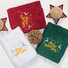 Jacquard Embroidered Towels
