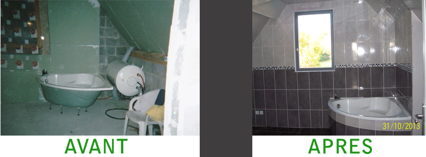 TRANSFORMATION SALLE DE BAIN