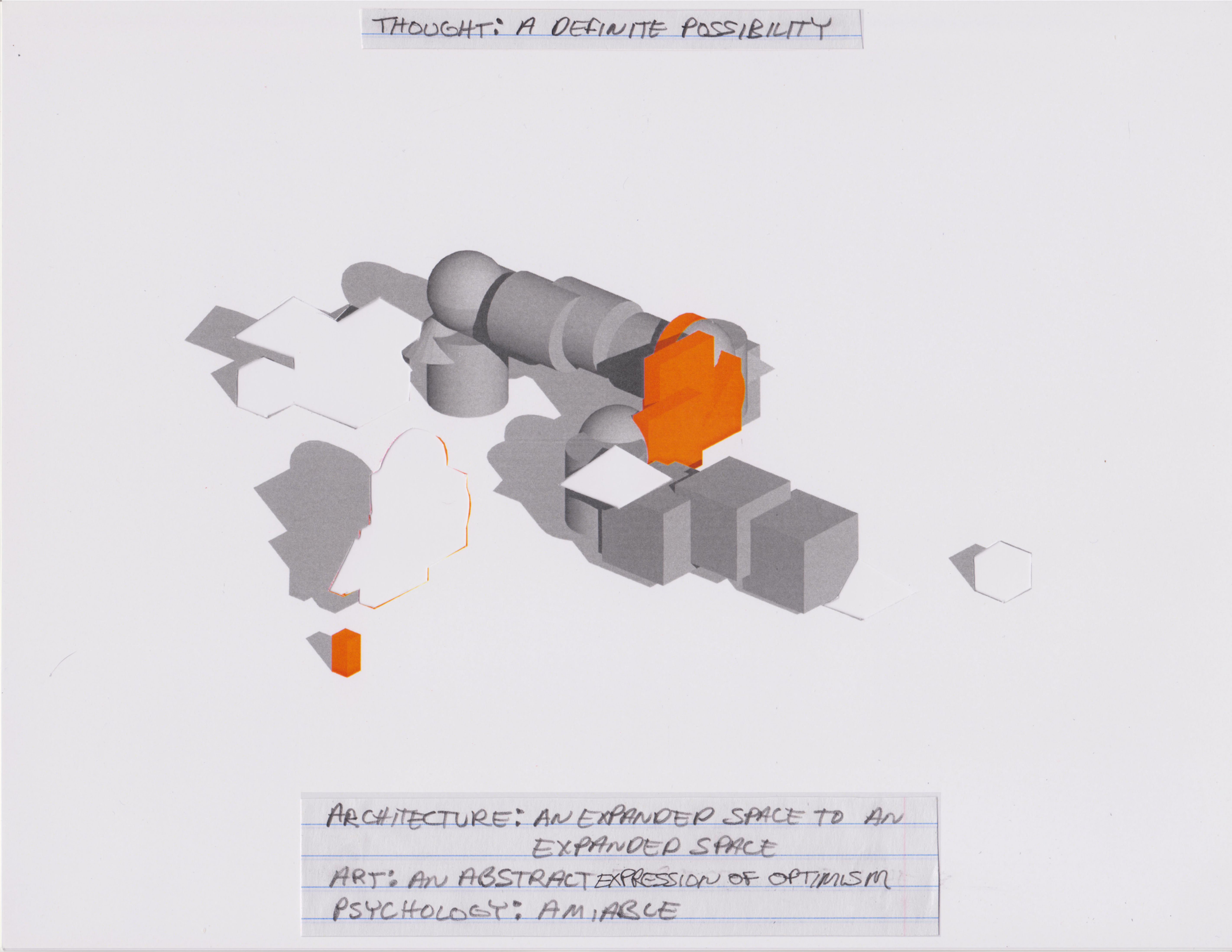 Original Architectural Drawings-Architectural Psychology-A Definite Possibility