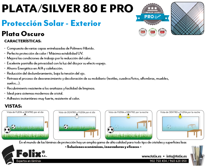 Miniatura: Plata 80 E PRO / Silver 80 E PRO