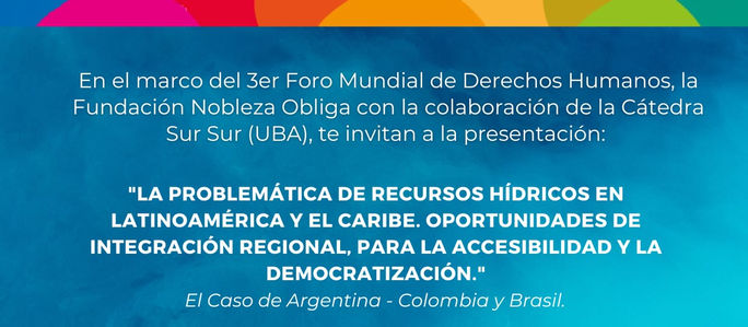 Abierto a la comunidad: se realizará el III Foro Mundial de Derechos Humanos en el ex Esma