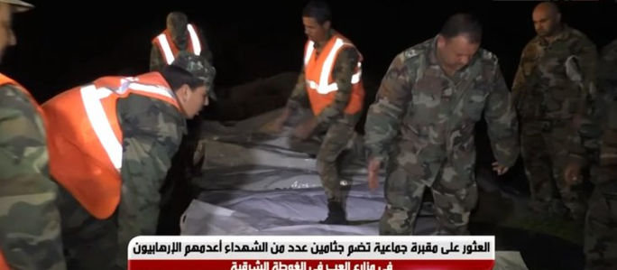 Siria: el ejército halló una fosa con 70 cuerpos en un exbastión rebelde