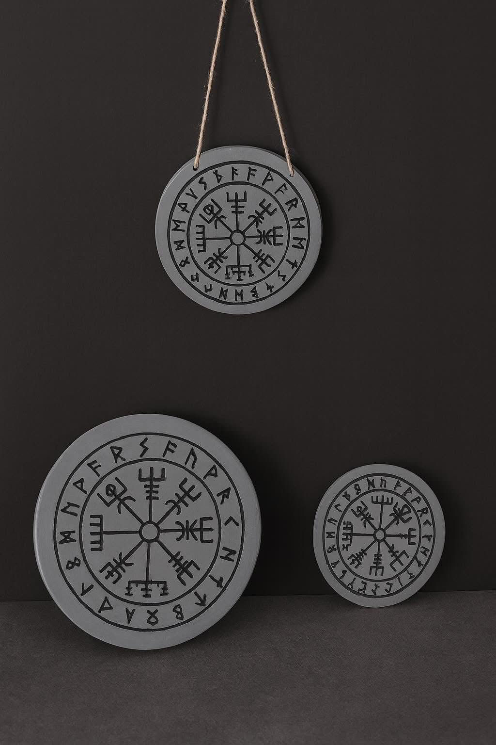 Vegvisir Coasters - small, big & Wall Decor