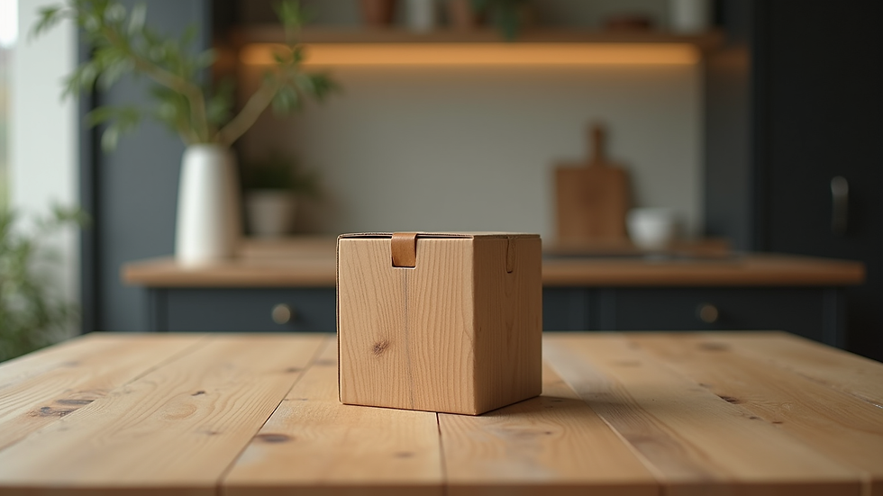 Vue rapprochée d'une clé de location posée sur une table en bois