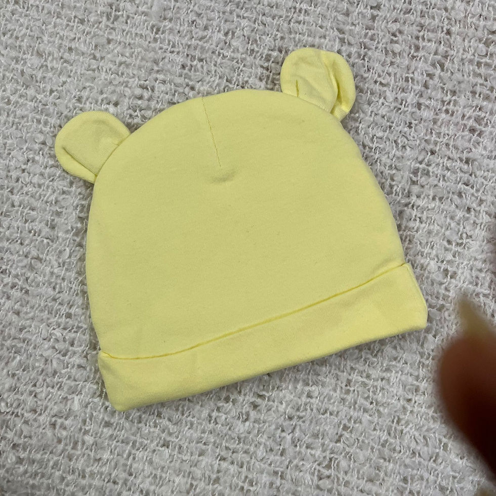 Thumbnail: Unisex Baby 0-6 Month Fine Knit Hat