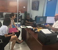 people meeting in an office