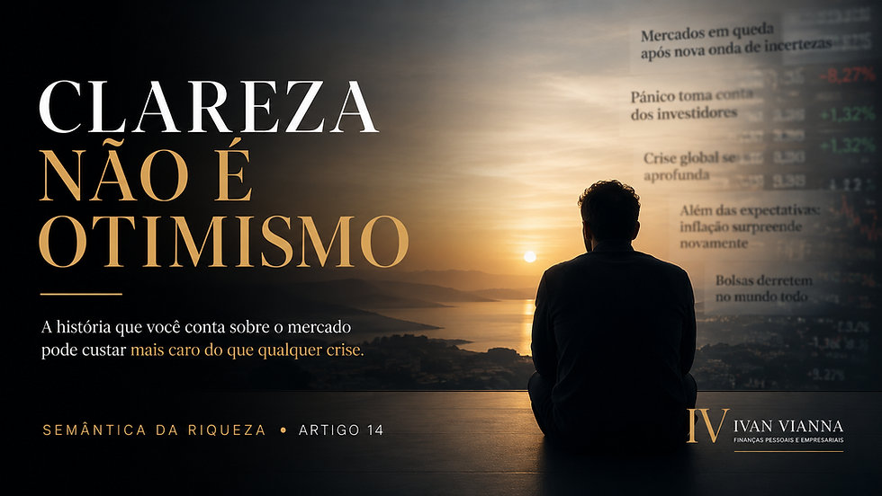 Clareza não é otimismo