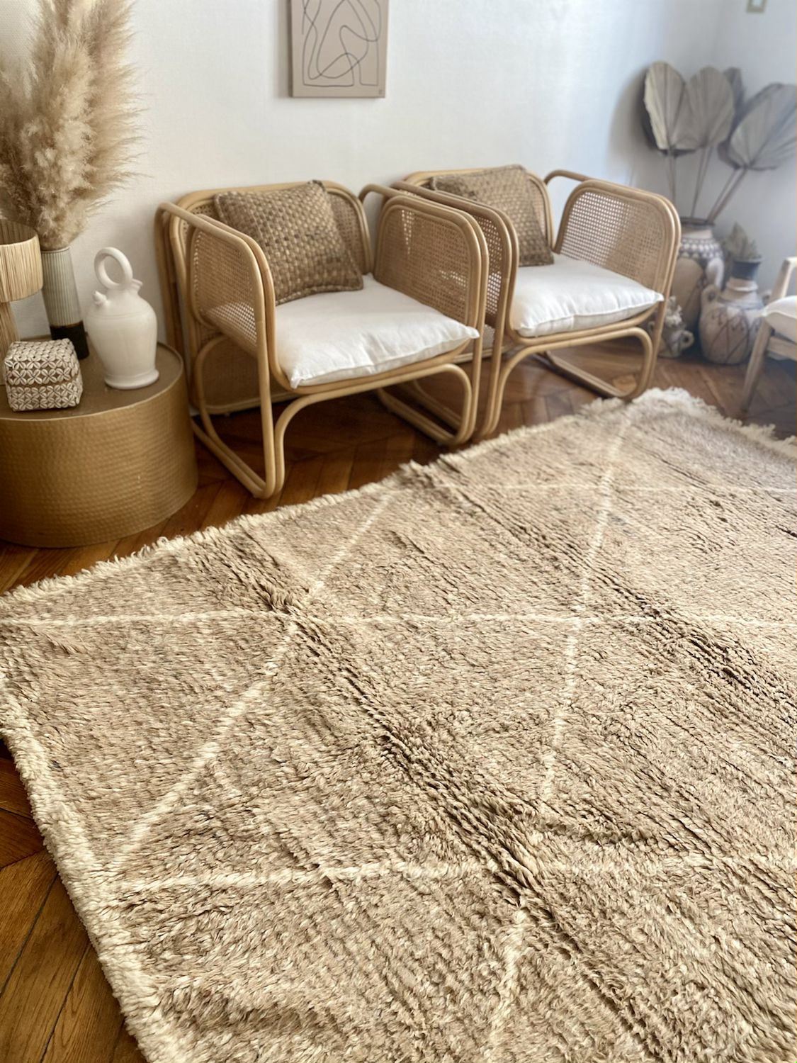 TAPIS BENI OUARAIN BEIGE - BOUDOIR