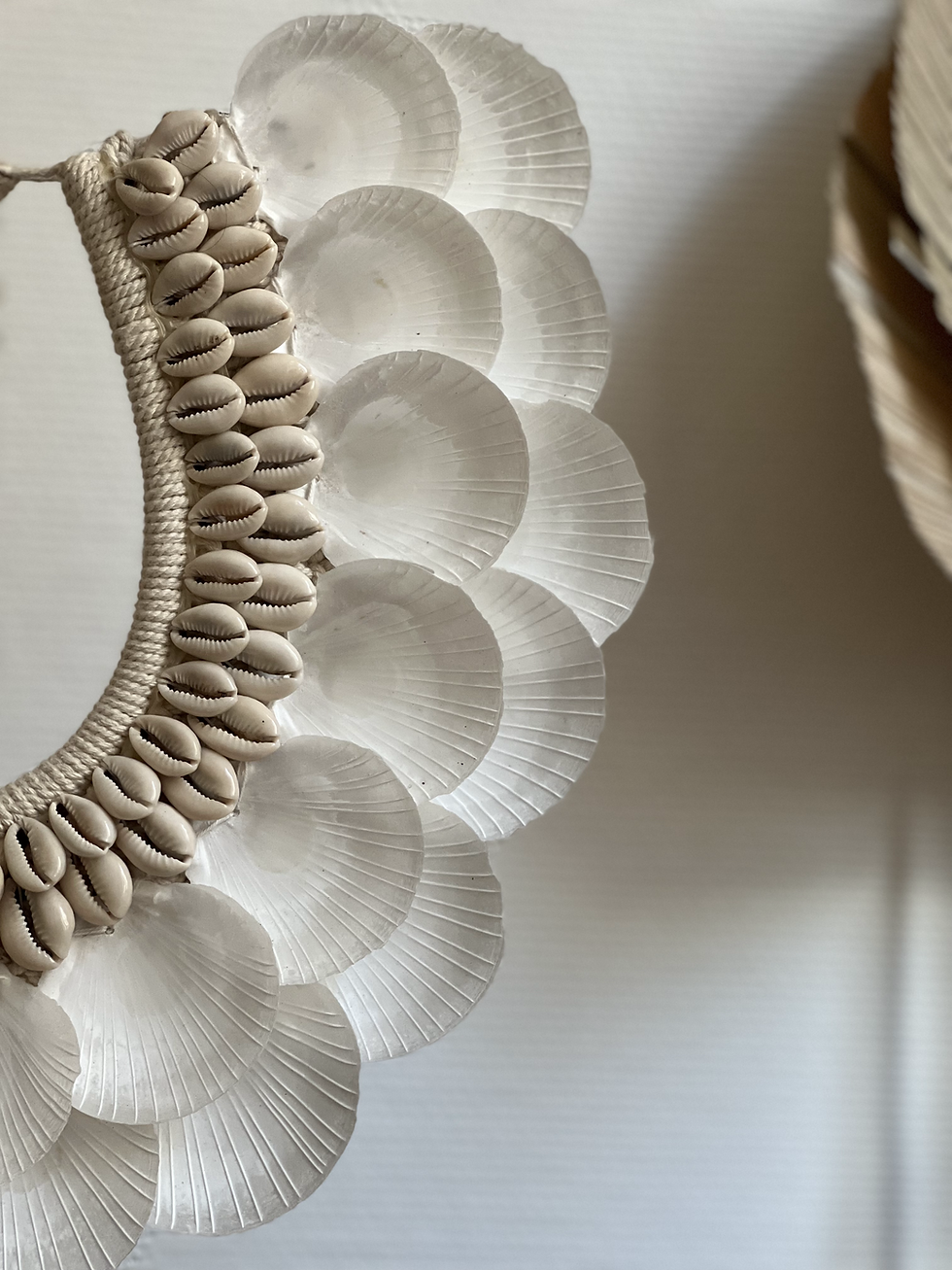 Miniature : COLLIER PAPOU COQUILLES ET COQUILLAGES CAURIS