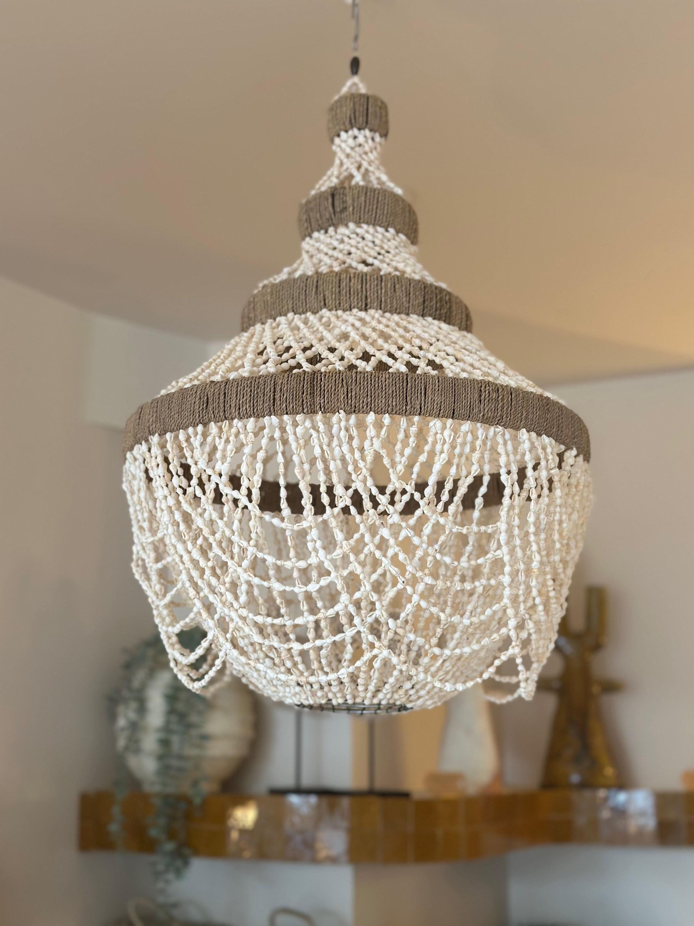 LUSTRE SUSPENSION COQUILLAGES - TALIA
