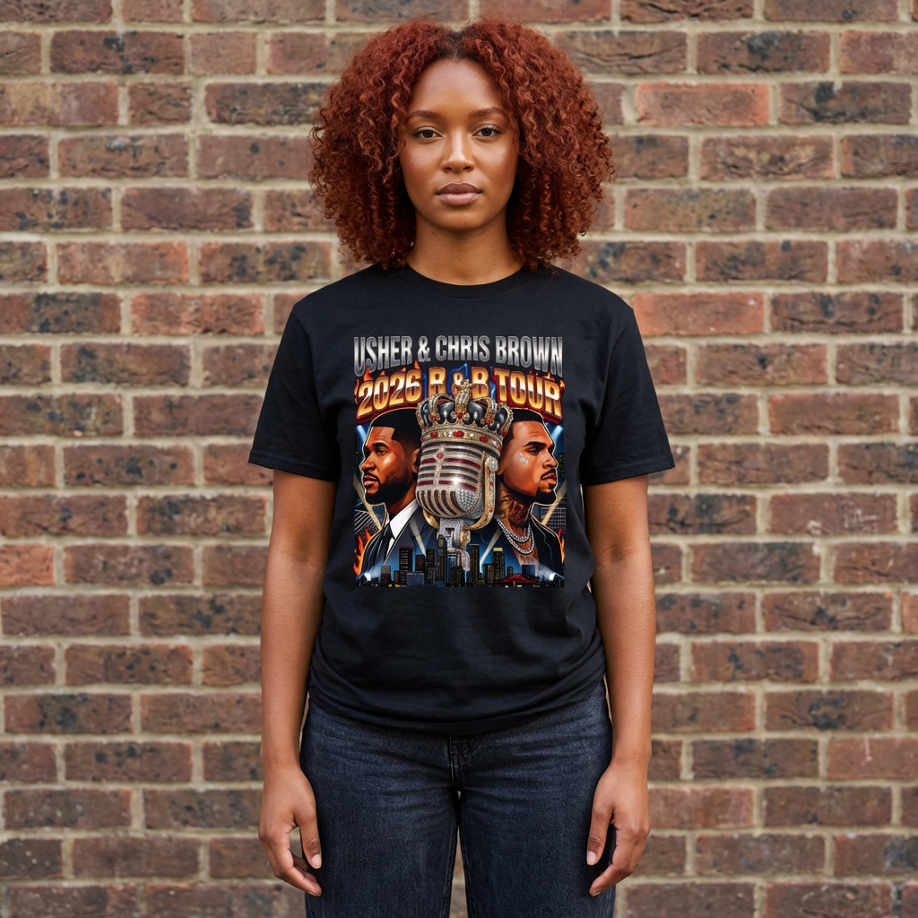 2026 R&B Tour Microphone Graphic Tee