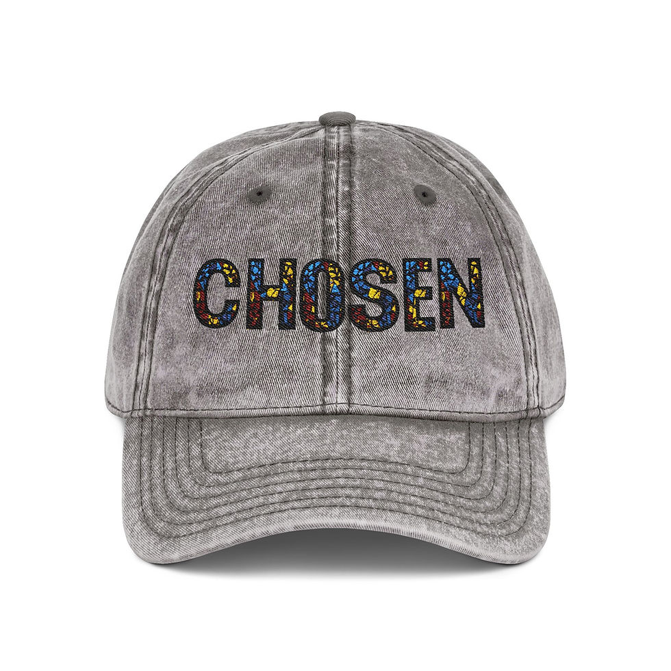 Thumbnail: Gray 'Chosen' baseball cap