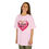 Thumbnail: Girl's pink tee shirt with 'I'm just a girl...' on heart design