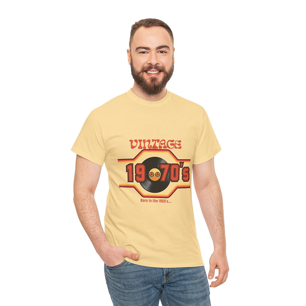 Thumbnail: Man in Vintage 1970s T-shirt