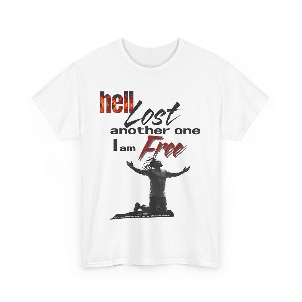 Thumbnail: Hell Lost Another One I am Free tee shirt